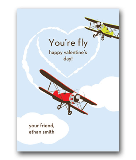 Stacy Claire Boyd - Children's Petite Valentine's Day Cards (You're Fly)